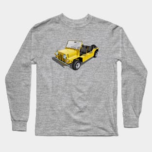 Austin Mini Moke in yellow Long Sleeve T-Shirt